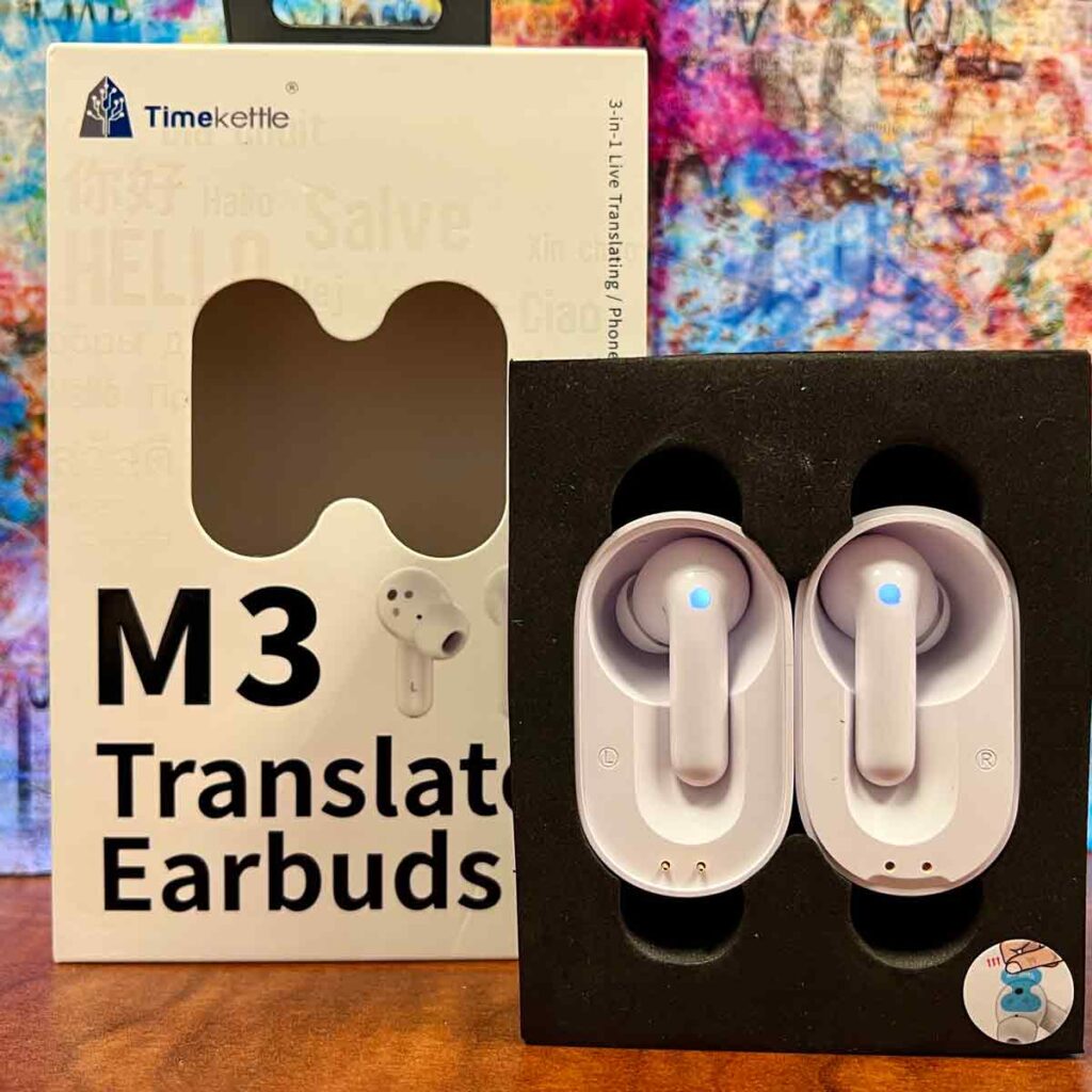 The Timekettle M3 Language Translator Earbuds